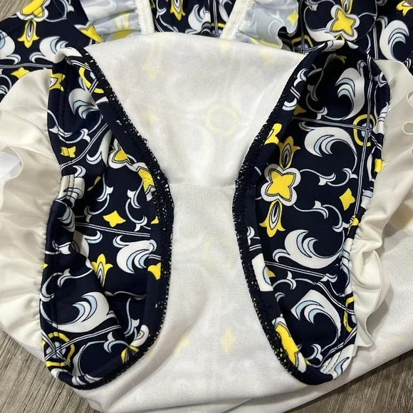 Janie and Jack one piece swimsuit size 5 - Picture 9 of 10